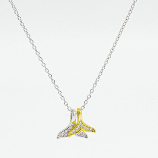 Dây chuyền bạc nữ LAMY Mermaid Tail Necklace Gold 6421