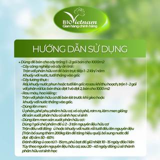 Chế phẩm vi sinh vật TRICODERMA NT 1kg cải tạo đất | BIO VIỆT NAM