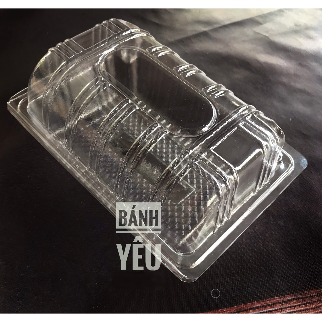 Hộp nhựa (H149, H07) đựng bánh mì chà bông, bánh mì hoa cúc (BGTC)