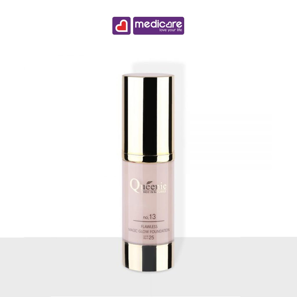 Kem nền trang điểm QUEENIE chống nắng SPF25/PA++ 30ml