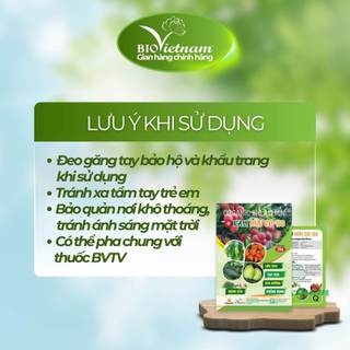 Phân bón hữu cơ sinh học KALI HỮU CƠ BO - ORGANIC BIO ALLICIN trái vào ngọt tự nhiên, trái lớn nhanh, giữ hương vị