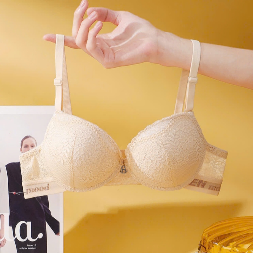 Áo lót nâng ngực, áo lót đệm dày 4.5cm không gọng 812 (Loại 1 tem Ellen)