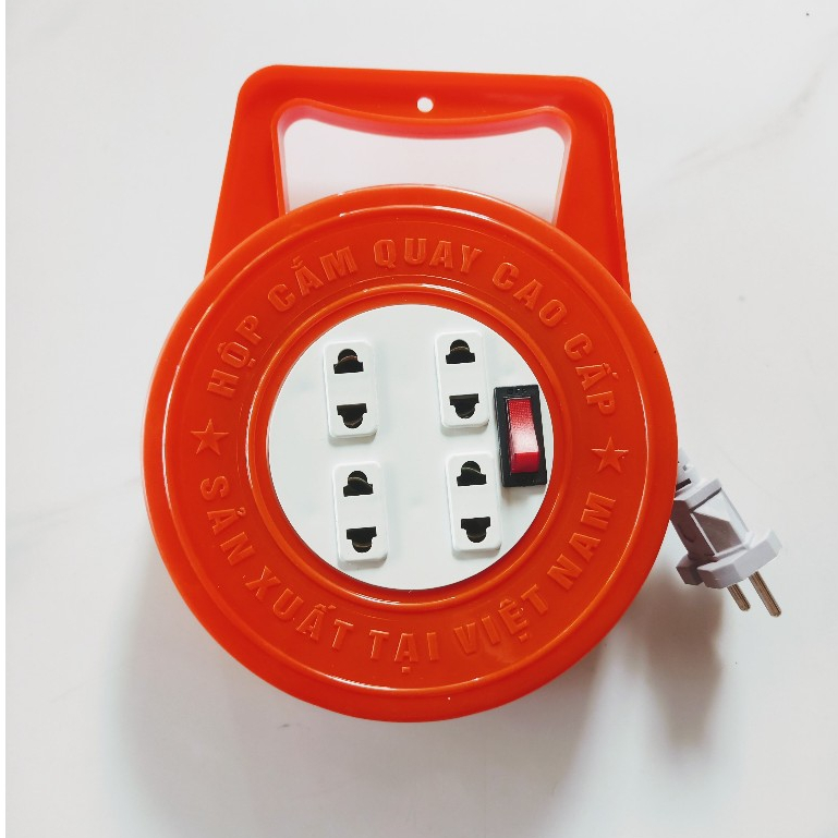 Ổ cắm quay PANA 2500w - Dây dài 5m, 8m - Hàng Việt Nam chất lượng cao