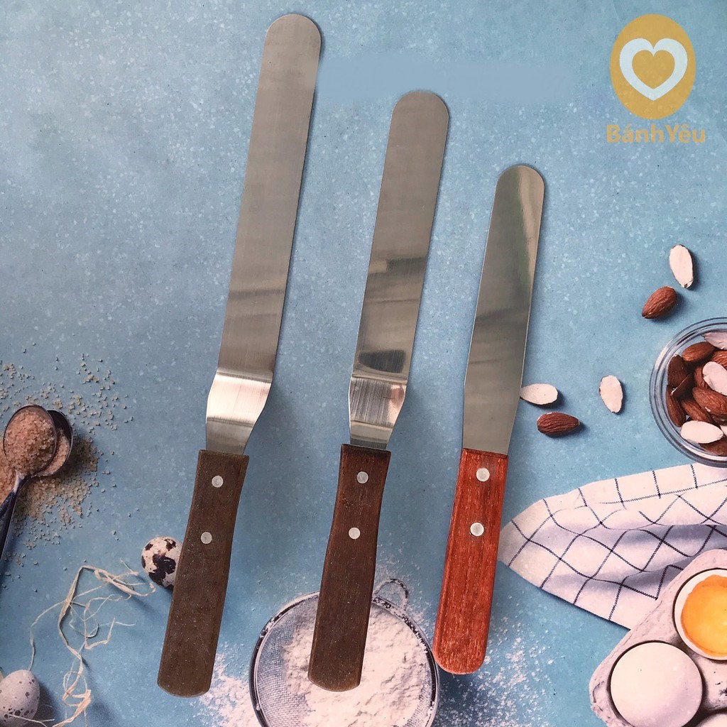 Dụng Cụ Chà Láng Bánh Cán Cầm Gỗ