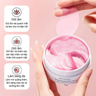 Mặt Nạ Mắt Chống Nếp Nhăn Chống Thâm Mắt Loại Bỏ Bọng Mắt 80 Miếng Giữ Ẩm Làm Mờ Quầng Thâm Và Nếp Nhăn 60pcs