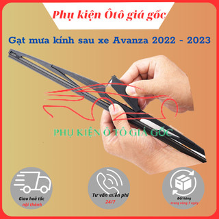 Gạt mưa sau xe, gạt mưa kính hậu xe Toyota Avanza 2022, 2023, 2024, gạt mềm silicon, chuẩn theo xe - TSG 281