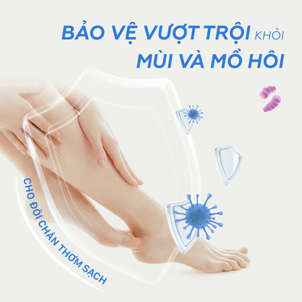 Ảnh Xịt hôi chân UMIHA (45ml) chiết xuất Khuynh Diệp xịt khử mùi hôi chân và khử mùi giày hiệu quả cả ngày dài 3