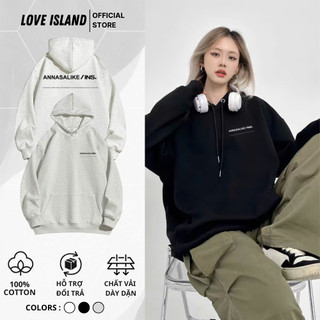 Áo Hoodie, Áo Sweater Nam Nữ ANNASALIKE Form rộng Unisex  Đơn Giản Nỉ cotton mịn Form Rộng Hàn Quốc