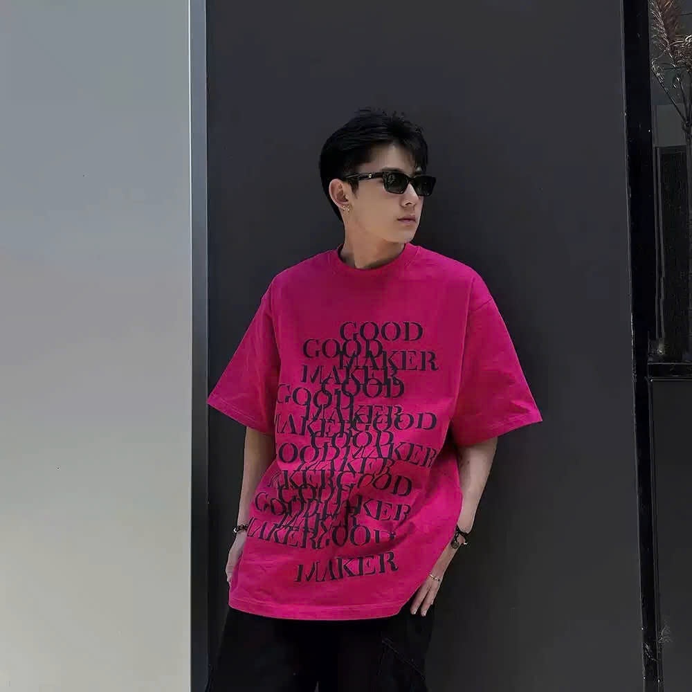 Áo thun Stee Cổ tròn GOOD MAKER Localbrand ICVCVNI Unisex