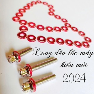 DIAMOND SALAYA  - LÔNG ĐỀN LỐC MÁY -  TAKEGAWE - ĐỎ,VÀNG,XANH LỤC BẢO