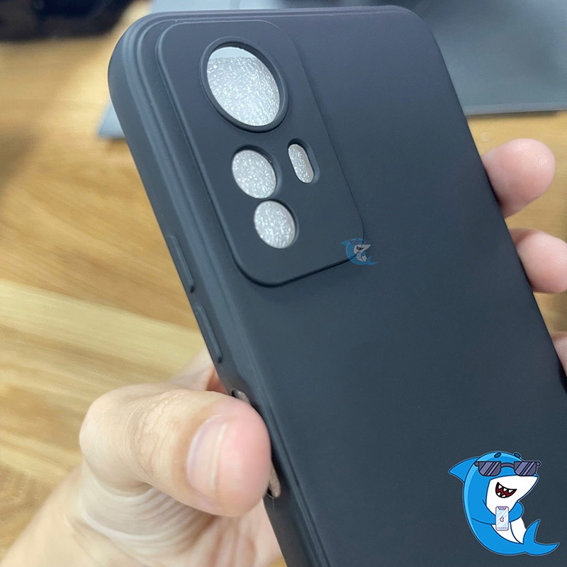 Ốp lưng Redmi Note 12s cạnh vuông bảo vệ cam toàn diện nhựa dẻo I Vỏ bao lưng điện thoại Xiaomi