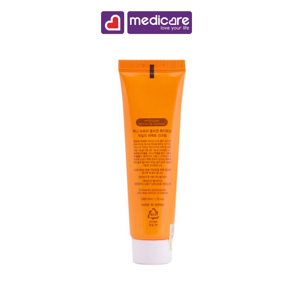 Kem Chống Nắng Trắng Da QUEENIE Daily Perfect Sunscreen SPF40 50ml