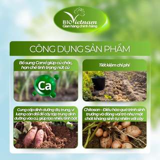 Phân bón hữu cơ SUMO FARM 250ml Bio Việt Nam chuyên lấy củ - quả, củ phình to, chắc củ, hạn chế nứt củ