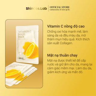 MẶT NẠ CAO CẤP THUẦN CHAY TINH CHẤT VITAMINC SHINCOS.LAB
