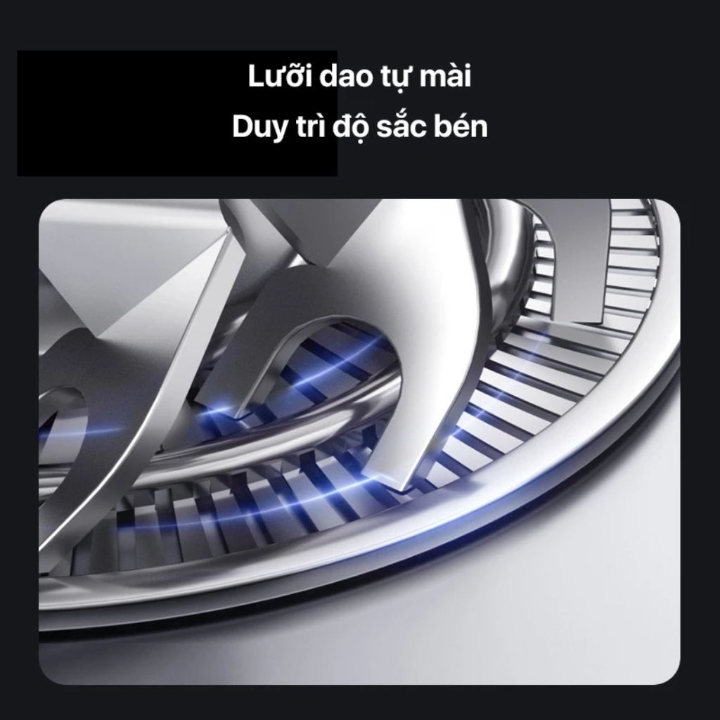 Máy Cạo Râu Enchen Mini 6 Với Lưỡi Dao Kép Mỏng, Chống Nước IPX7, Pin Sử Dụng Đến 2 Tháng