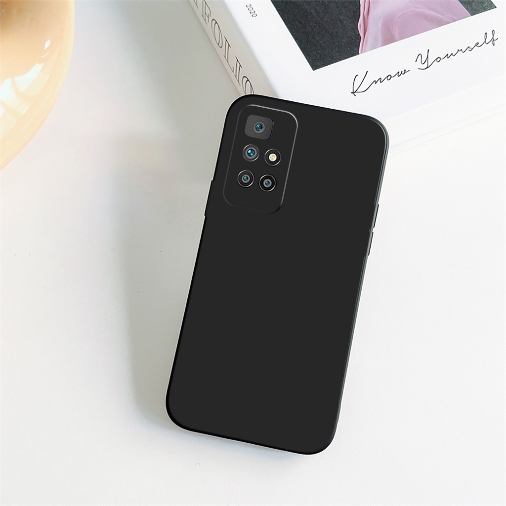 Ốp lưng Redmi 10 bảo vệ cam điện thoại toàn diện cạnh vuông nhựa dẻo tpu bibi glass