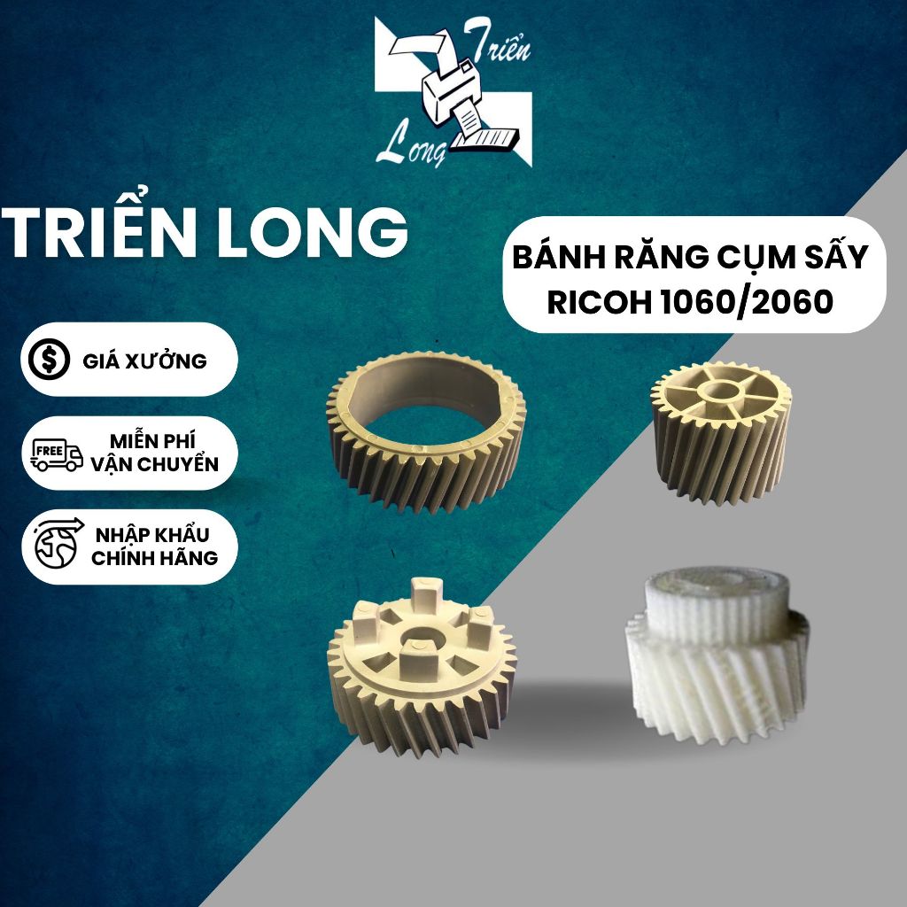 Bánh răng sấy Ricoh 1060, 2060, 2075, 5500, 6000, 6500, 7000, 7001 ...