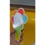 Hoa chấm điểm ép plastic viết xoá được kích thước 14cmx20cm