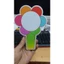 Hoa chấm điểm ép plastic viết xoá được kích thước 14cmx20cm