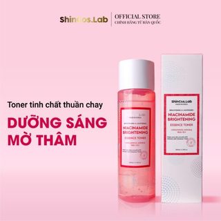 Toner tinh chất thuần chay dưỡng sáng mờ thâm SHINCOS.LAB Niacinamide Brightening