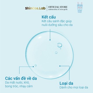 Toner tinh chất thuần chay phục hồi dưỡng ẩm da SHINCOS.LAB HA B5