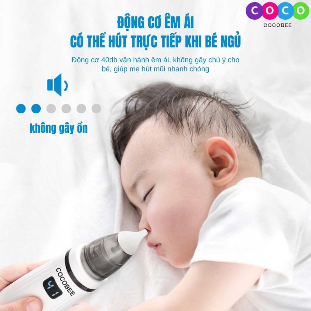 Ưu điểm máy hút mũi Cocobee