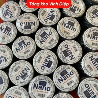 01 cuộn băng dính điện nano, băng keo điện bản 18mm dài 9 - 18m - Hàng loại 1