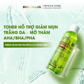 Toner Hỗ Trợ Giảm Mụn AHA/BHA/PHA – Trắng da – Mờ Thâm