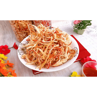 Khô mực hấp nước dừa Túi zip 90gr - Thế giới ăn vặt Kiki
