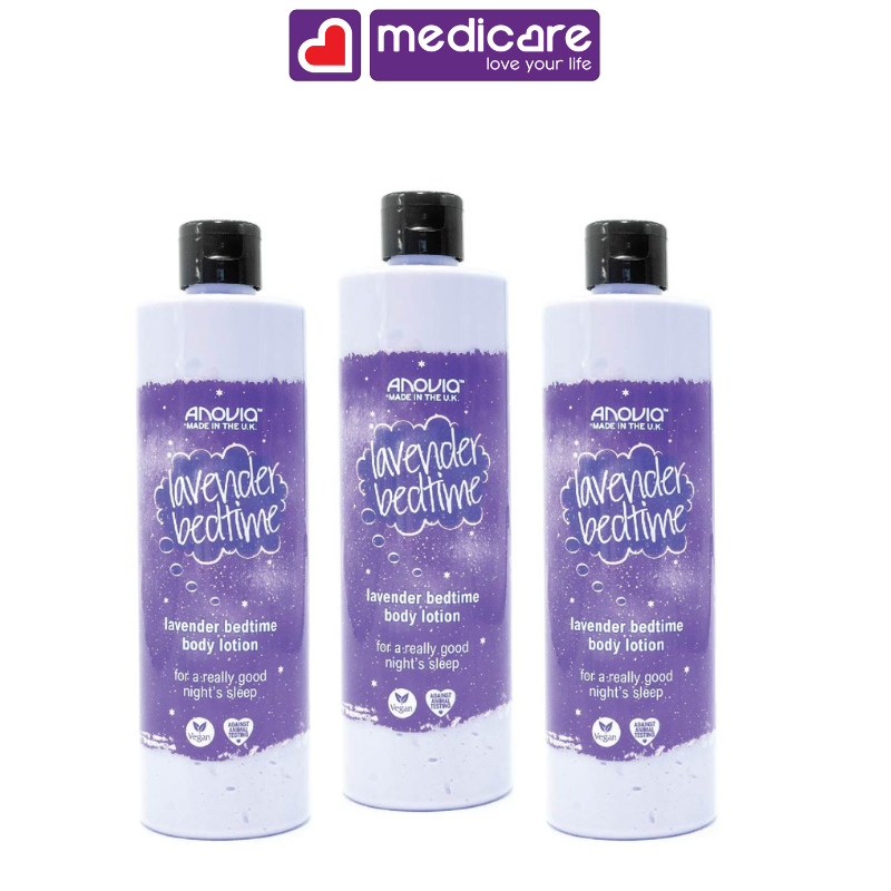 Sữa Dưỡng Thể ANOVIA Lavender Hỗ Trợ Ngủ Ngon 415ml