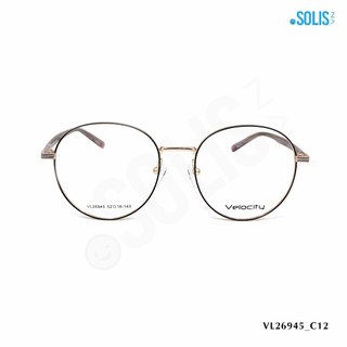 Gọng kính KL hiệu Velocity VL26945 - GỌNG KÍNH KIM LOẠI HIỆU VELOCITY VL26945 KÍCH THƯỚC 52-18-143