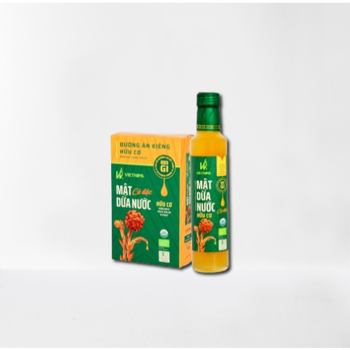 Ảnh Mật dừa nước cô đặc hữu cơ VIETNIPA dùng thay thế mật ong, mật mía, đường ăn kiêng 1