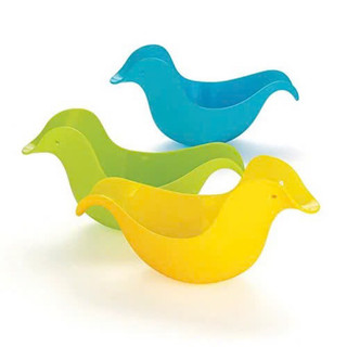 Set 3 đồ chơi nhà tắm vịt con cho bé , chất lượng an toàn S.Kip H.op - Dunck Stacking bath toys