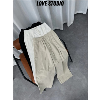 Quần ống rộng chất linen dũi, thời trang cao cấp local brand L66 cho nam nữ thoáng mát mùa hè [Q01]