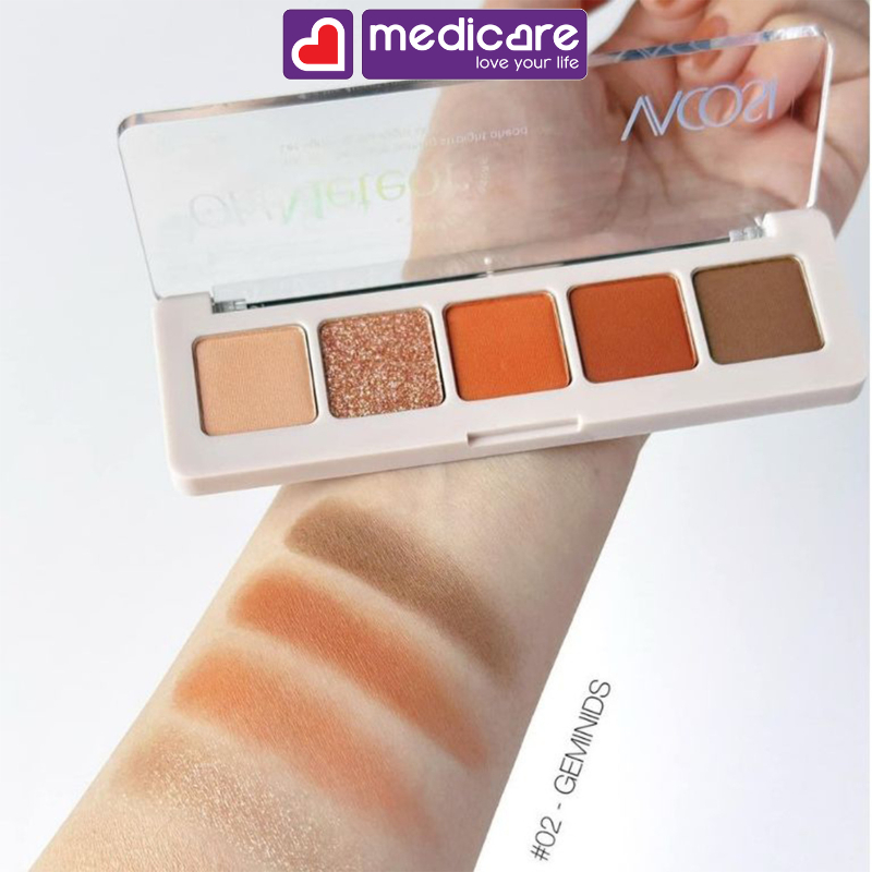 Phấn mắt VACOSI 5 ô meteor eyeshadow 5.5g
