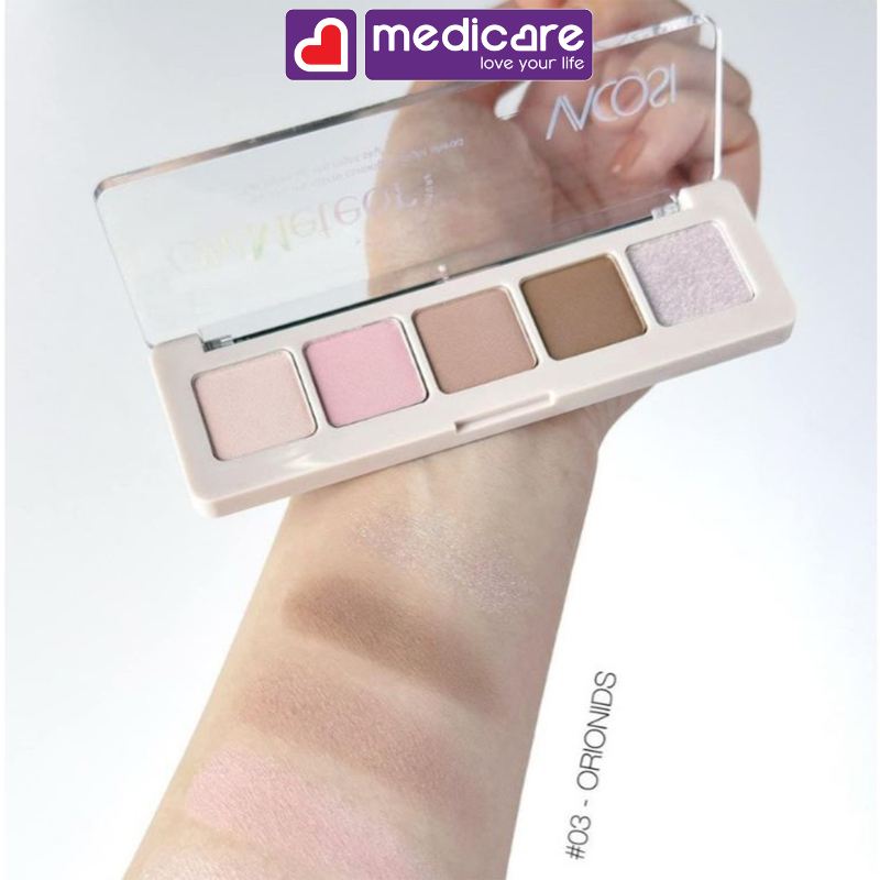 Phấn mắt VACOSI 5 ô meteor eyeshadow 5.5g