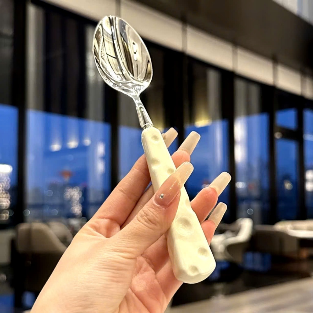 BỘ DỤNG CỤ ĂN 3 MÓN HỘP GIẤY,  thìa đũa muỗng dĩa inox 304 cán  dễ thương ăn cơm văn phòng dã ngoại-MA:DUNGCUAN