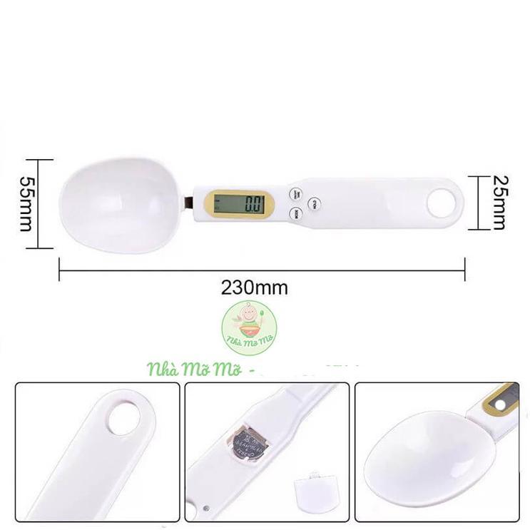 Cân điện tử tiểu ly dạng thìa [GIÁ SỐC] , muỗng 500g/0.1 - Nhà Mỡ Mỡ | BigBuy360 - bigbuy360.vn