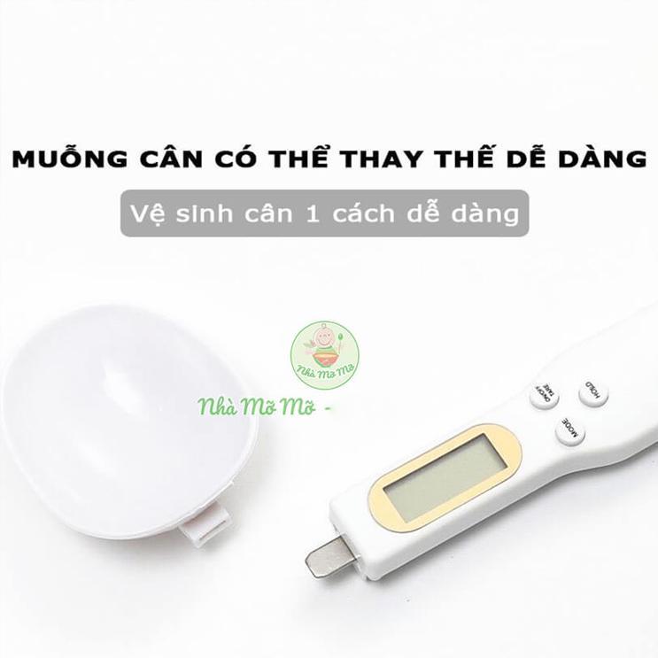 Cân điện tử tiểu ly dạng thìa [GIÁ SỐC] , muỗng 500g/0.1 - Nhà Mỡ Mỡ | BigBuy360 - bigbuy360.vn