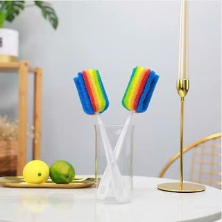 [COMBO 10] Cây Cọ Rửa Ly Cốc Lọ Hoa 7 Màu - CÂY CỌ SẮC MÀU ĐA NĂNG - MÃ: CO