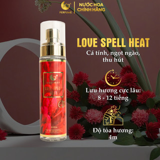 Body Mist Nữ Love Spell Heat 150ML - K3 Perfume