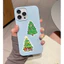 Set Sticker Cây Thông Noel Size 8-10cm Chống Nước Dán Laptop Vali Mũ Bảo Hiểm