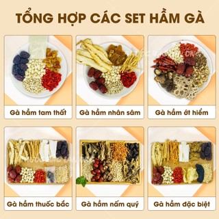 Sỉ 10 Gói gia vị hầm gà đặc biệt, set 11 vị nấu canh, lẩu, hầm chim câu, chân giò, thơm ngon, bổ dưỡng