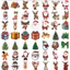 Set 100 Sticker Noel Giáng Sinh Chống Nước Dán Laptop Vali Mũ Bảo Hiểm