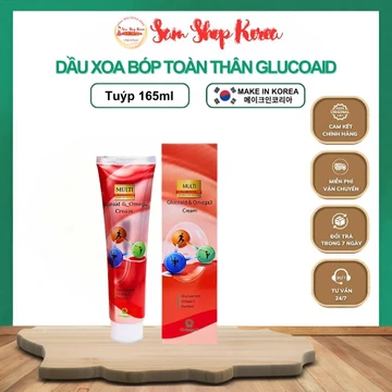 Dầu Xoa Bóp khớp Toàn Thân Glucoaid & Omega3 Hàn Quốc , Dầu Bóp Toàn Thân Hàn Quốc, Tuýp 165ml