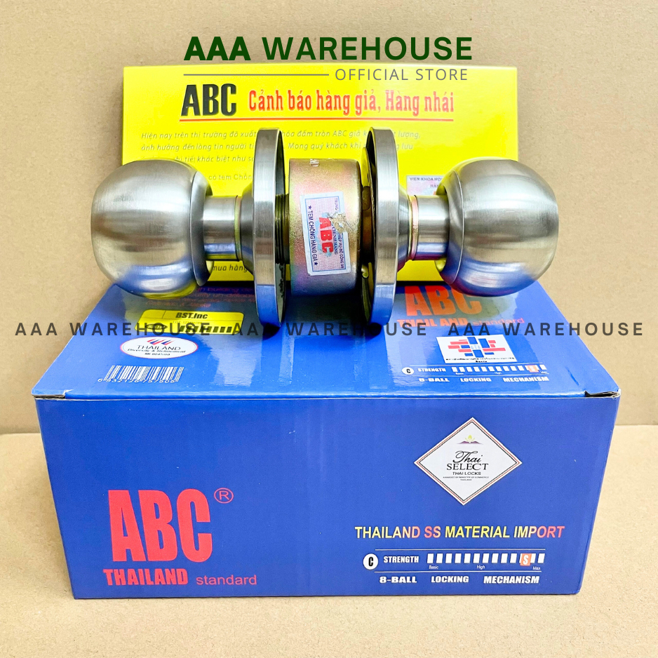 (ABC) Ổ khoá tròn INOX 304 cao cấp ABC | Shopee Việt Nam