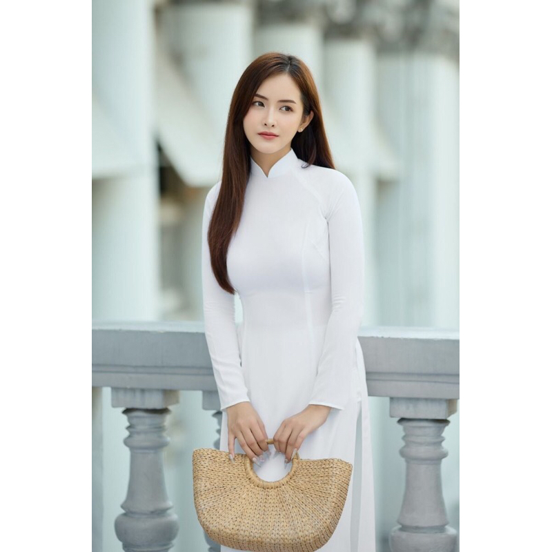 áo dài trắng học sinh hàng cao cấp