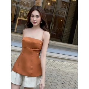 Áo dây xoắn lưng thiết kế, Elis Shirt - Orli label