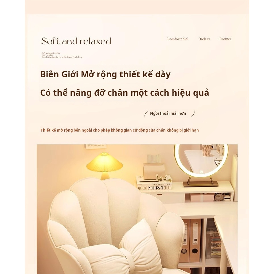 ALOVE Ghế máy tính dễ thương thời trang cho trẻ em học sinh phòng ngủ hiện đại ghế trang điểm ghế học văn phòng | BigBuy360 - bigbuy360.vn