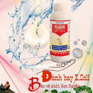 Thuốc thú y Flocol Vb của Pharma trị tiêu hóa, hô hấp cho heo gà vịt ngan gia súc gia cầm